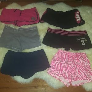 Workout/lounge around shorts size xl and large